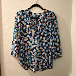 NYDJ Not your daughters jeans new with tag blouse with 3/4 length sleeves